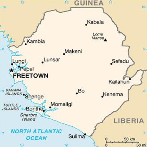 塞拉利昂海運專線